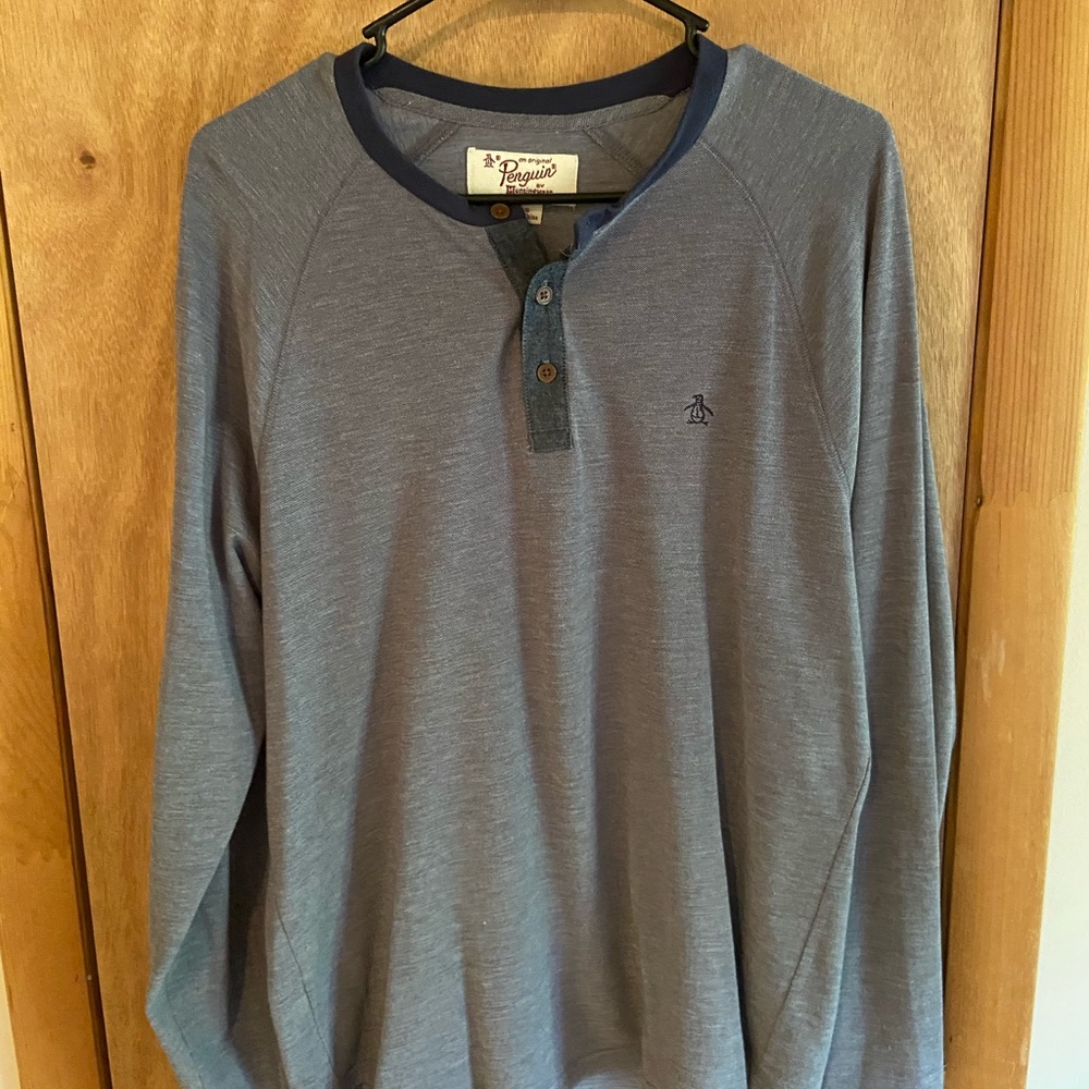 Men’s Penguin Long Sleeve Shirt